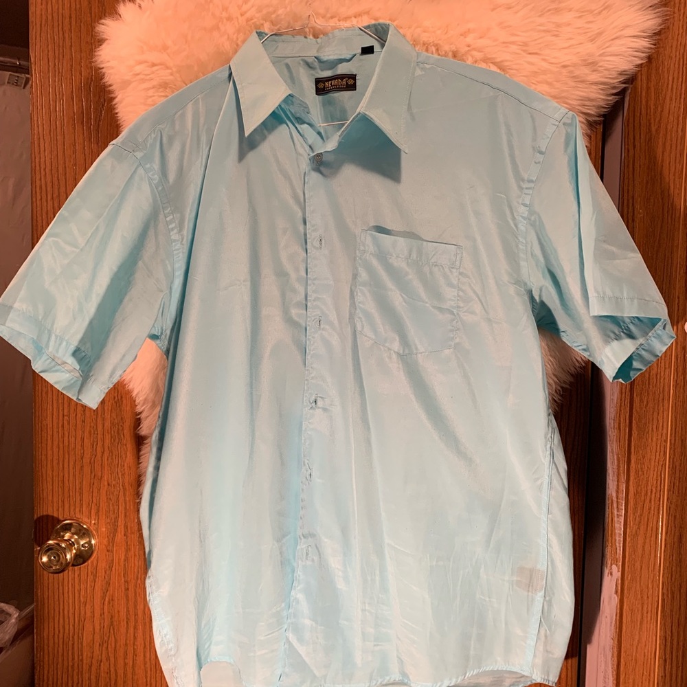 Robin Egg Blue Dress Shirt